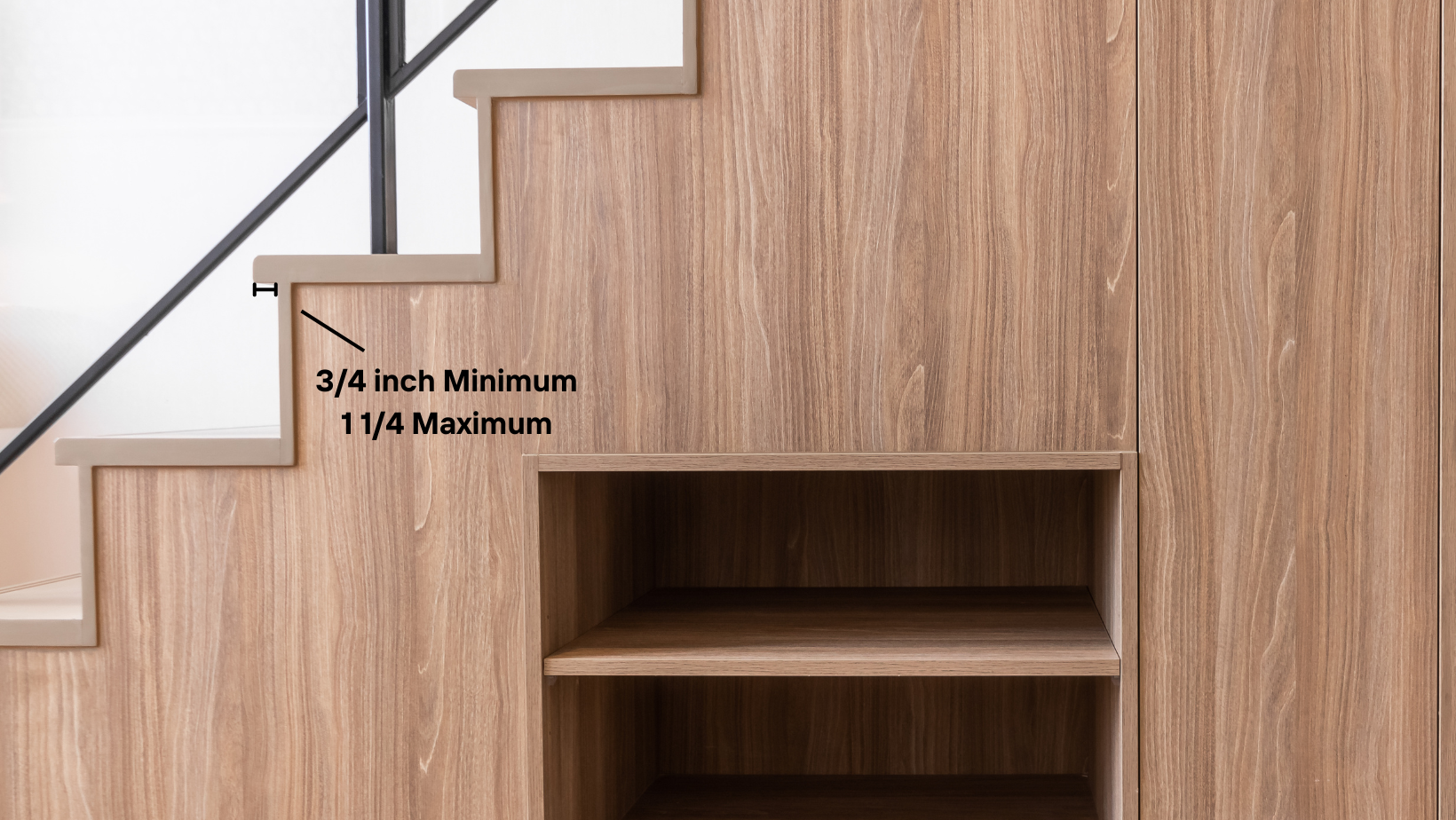 How Much Overhang on Stair Treads Is Acceptable?