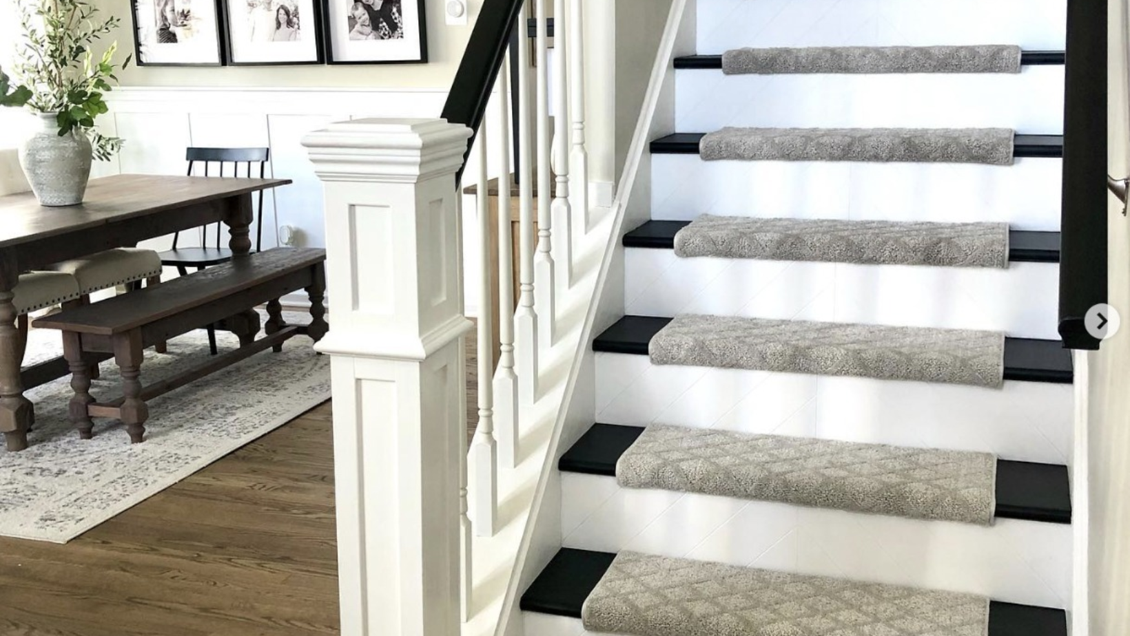 Custom Size Carpet Stair Treads