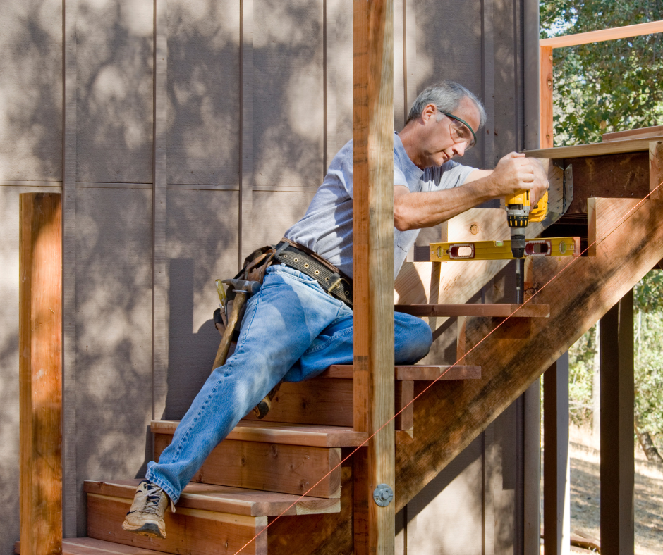 Outdoor Stair Treads for Wooden Steps