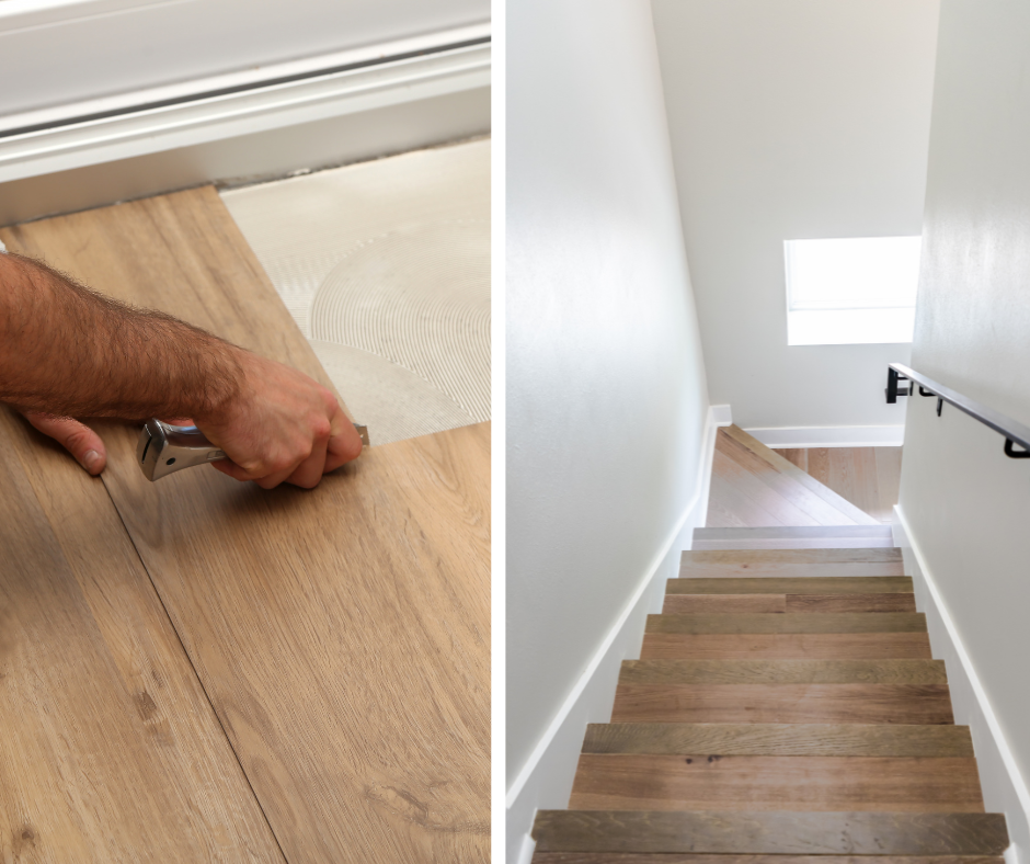 Vinyl Plank Flooring On Stairs Stairs With Vinyl – Here's How!