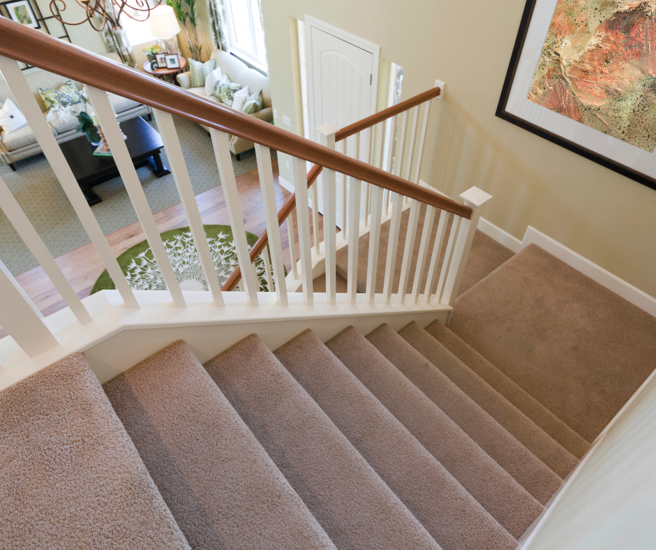 How Much Should Stair Treads Overhang When Carpeted?