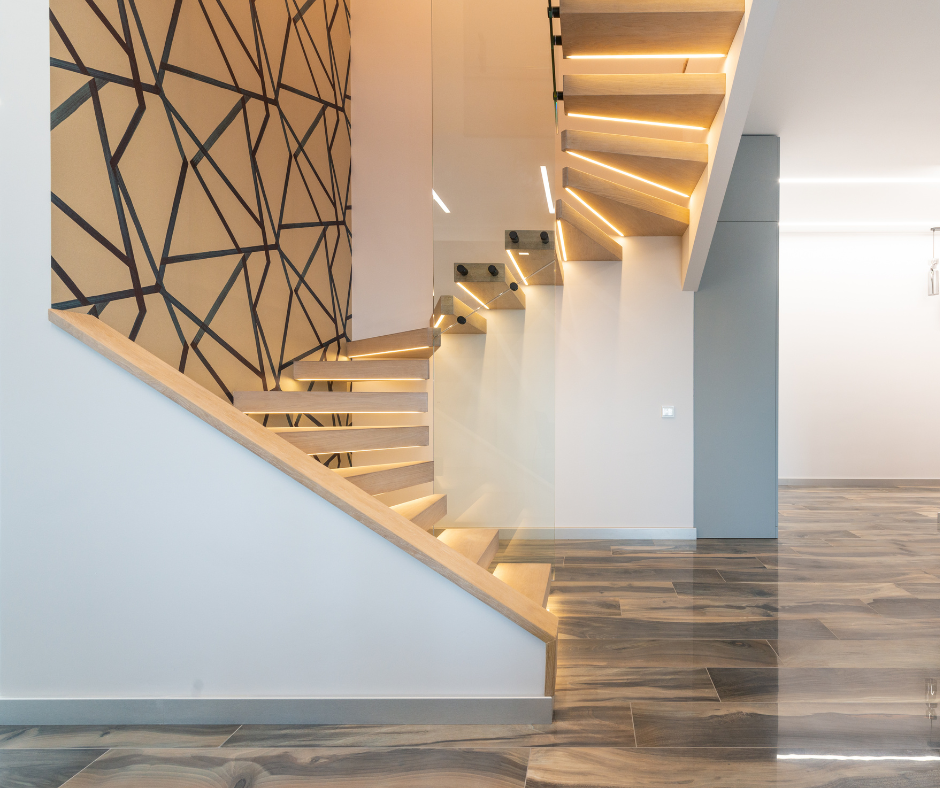 Half Circle Staircase