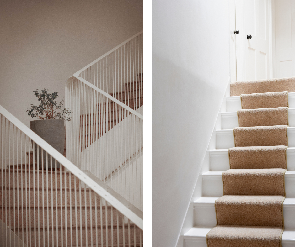 How to Install Stair Runners with a Landing