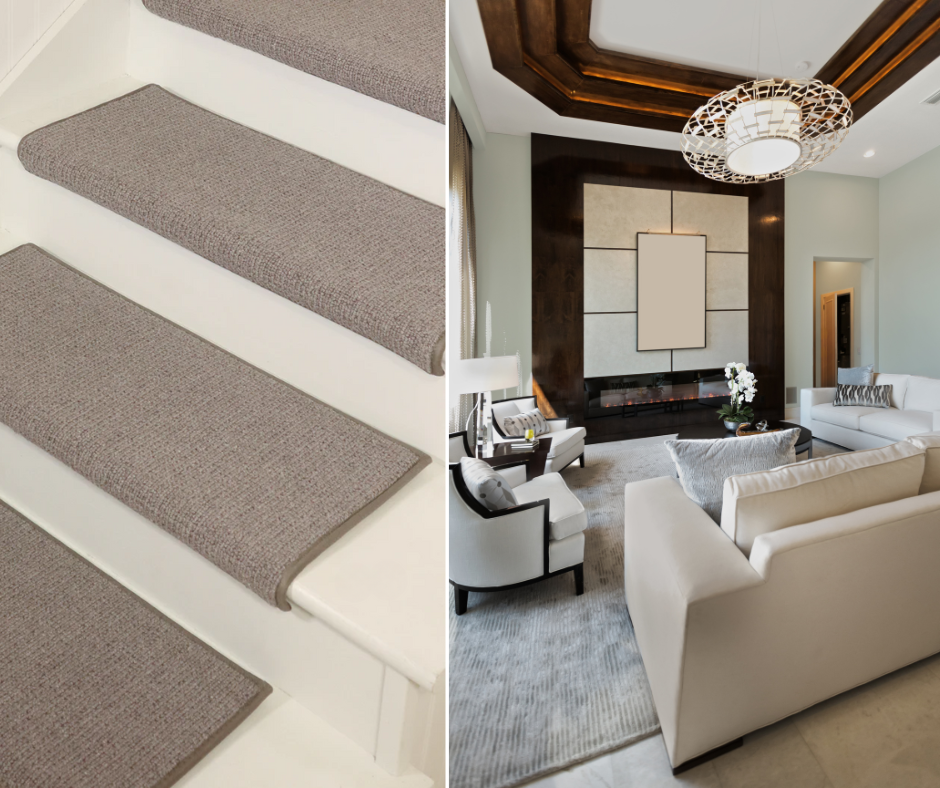 Runner on Stairs with Landing