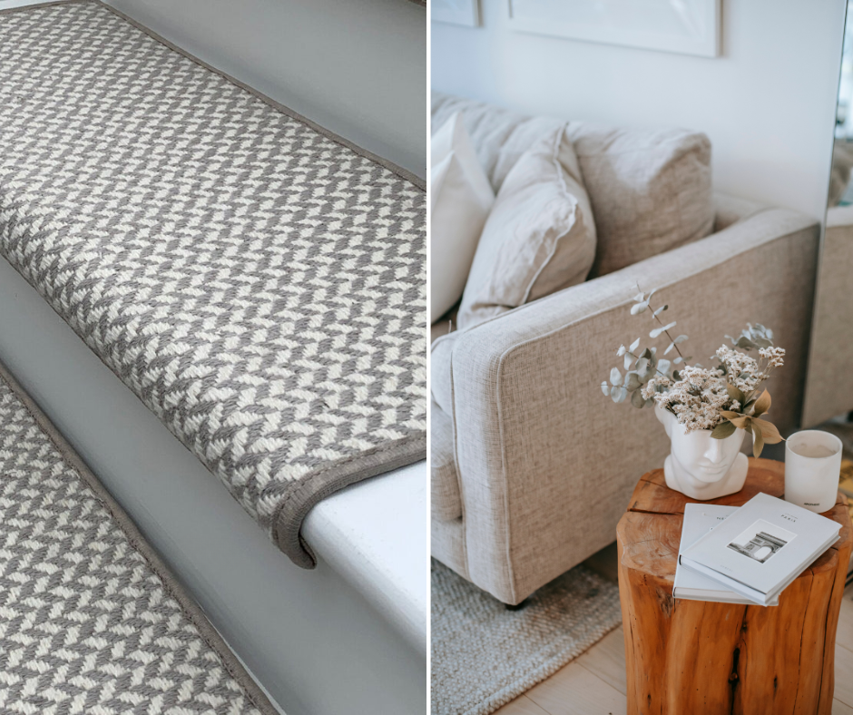 Carpet Runner for Stairs with Landings