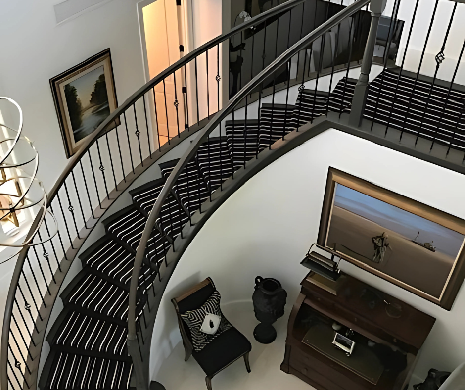 Cool Designs for Carpeted Stairs