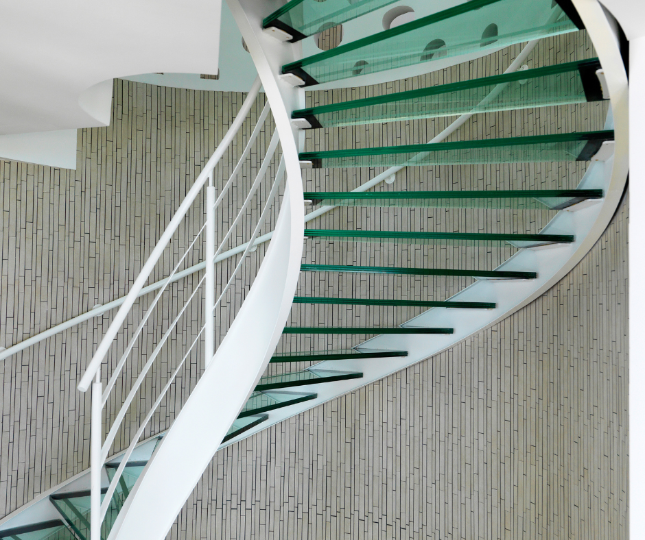 Glass Spiral Staircase Designs
