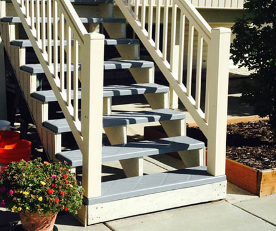 Outdoor Stair Treads and Risers