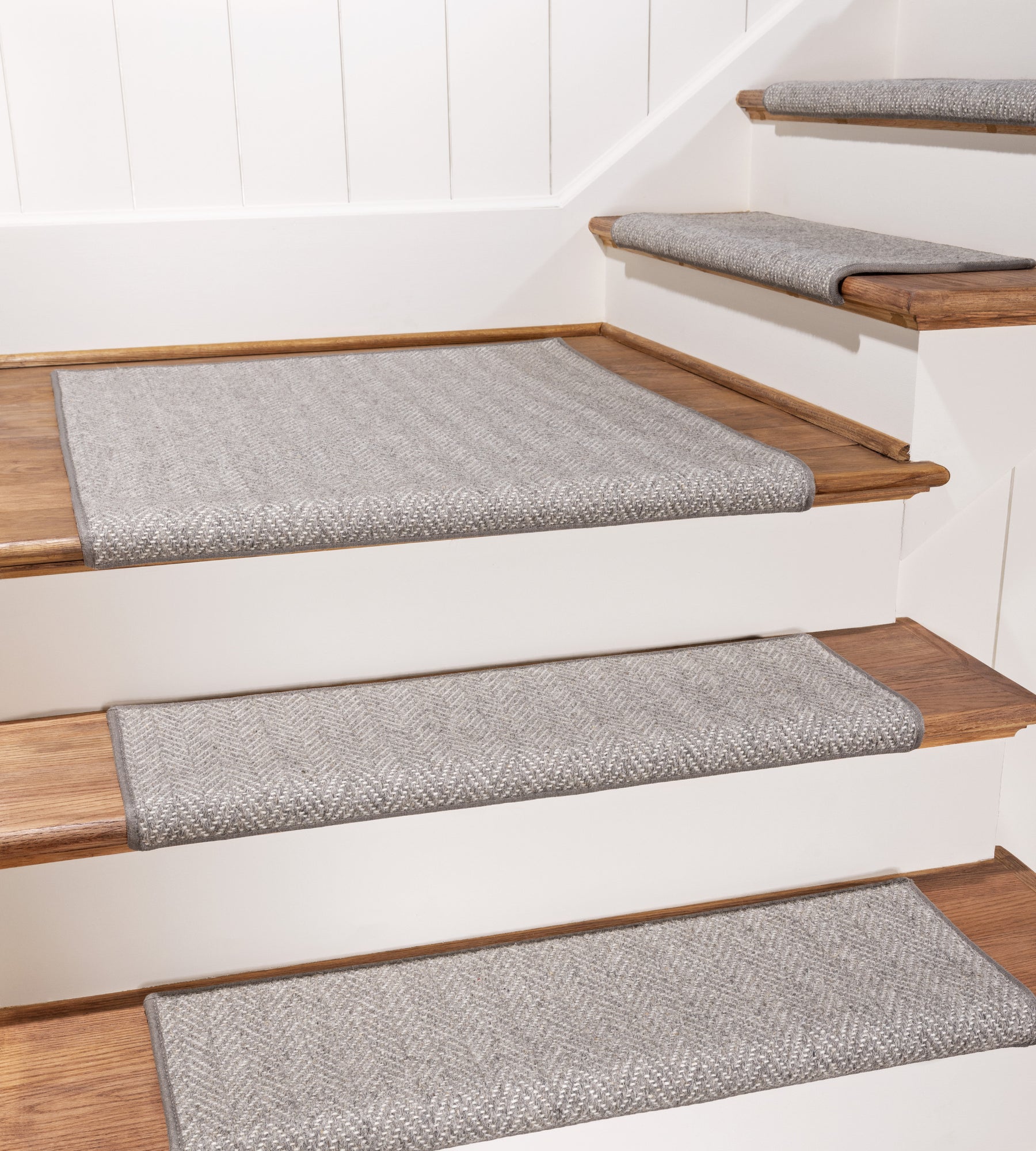 Fine Weave Herringbone I (Set of 13 - Flint)