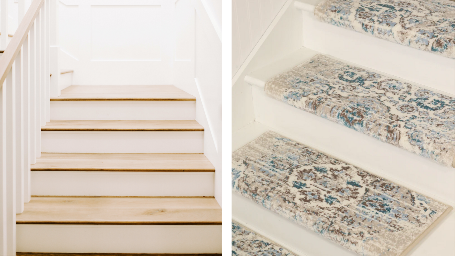 Wood Stair Carpet Treads