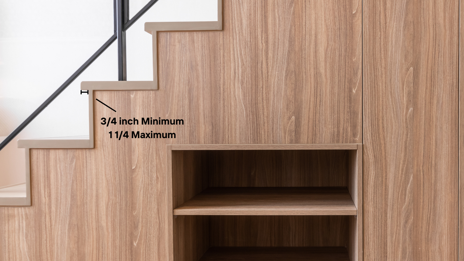 How Much Overhang on Stair Treads Is Acceptable?