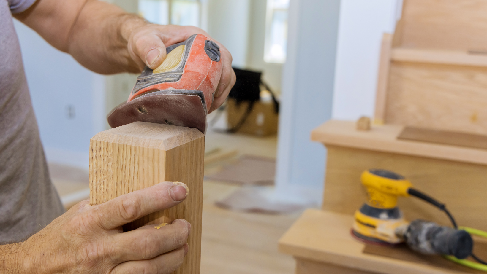 DIY Stair Railing Remodel