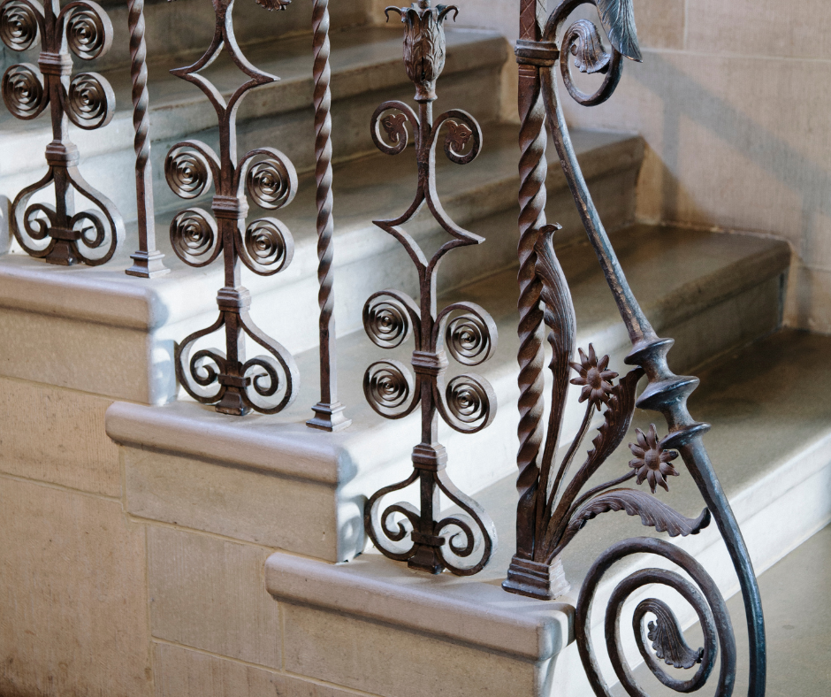 Wrought Iron Stair Balusters