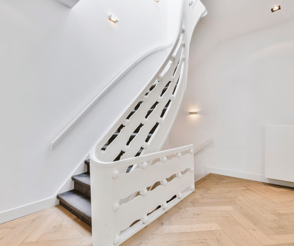 Modern Wood Handrails for Stairs