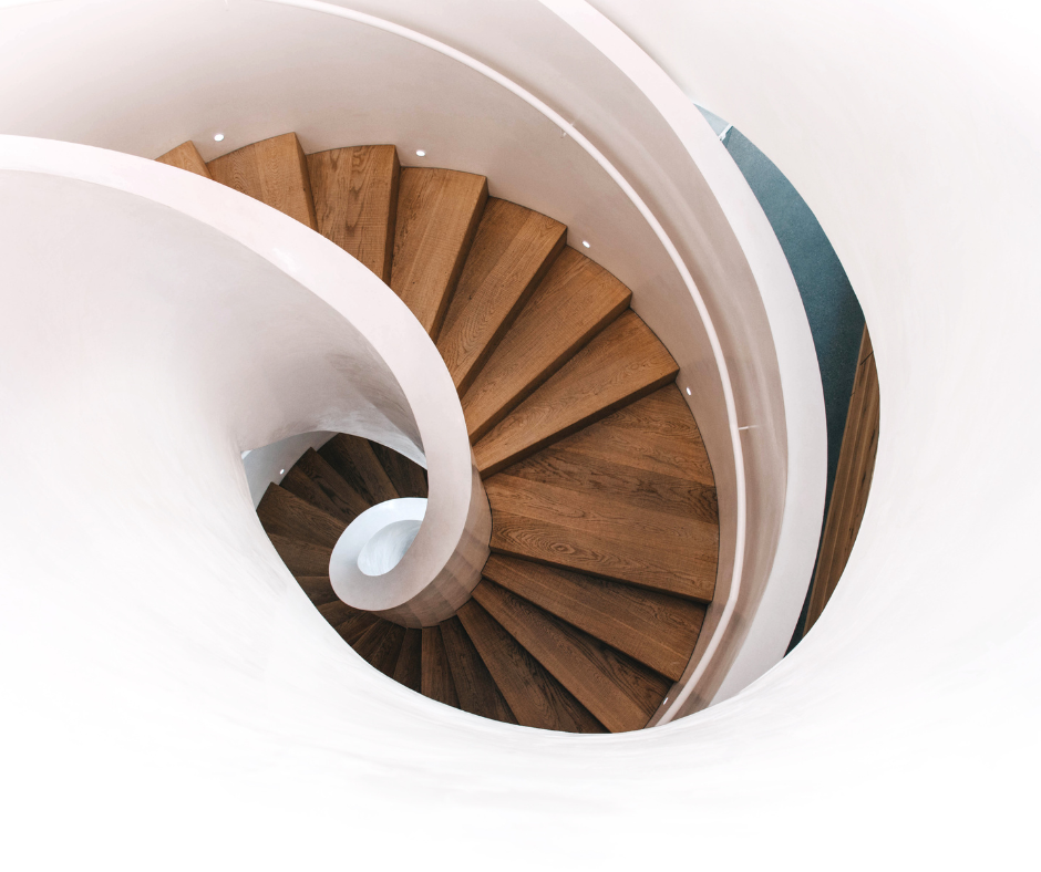 Oak Valley Designs Stair Treads for Spiral Staircases