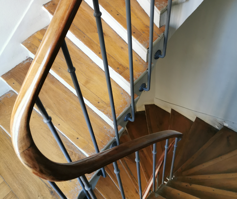 Curved Oak Stair Treads