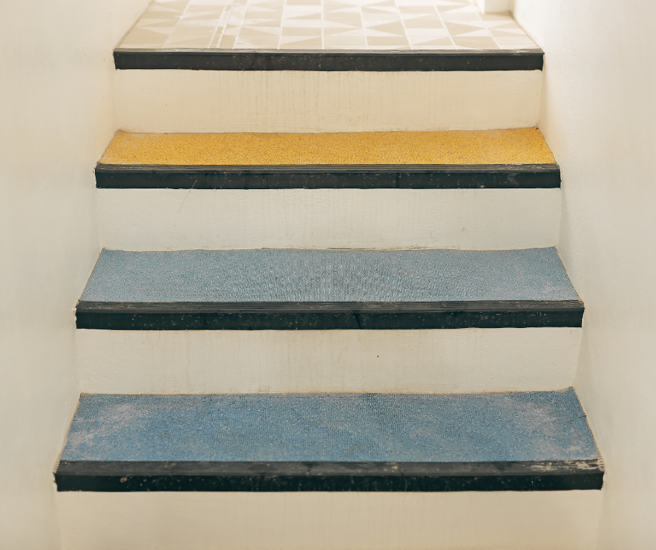 Removing Rubber Stair Treads