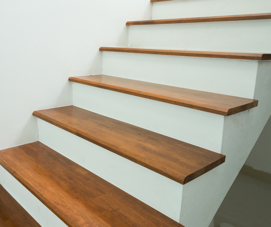 Clear Stair Treads for Wood