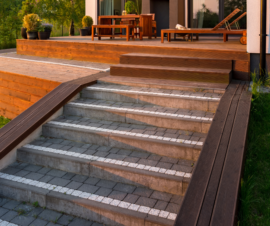 Outdoor Patio Stairs Treads