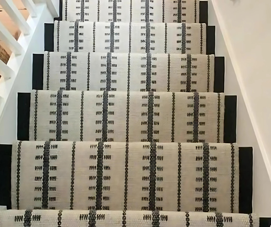 Carpet Runner Over Carpeted Stairs