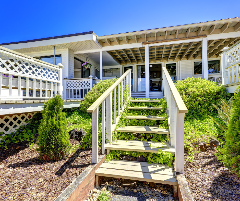 Outdoor Deck Stairs Risers