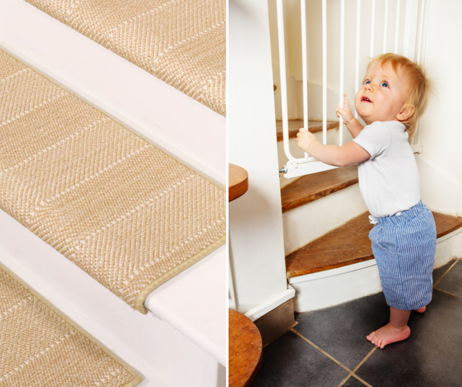 How to Child Proof Carpet Stair Treads