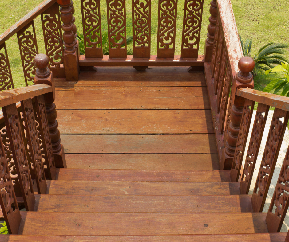 Deck Stair Tread Overhang