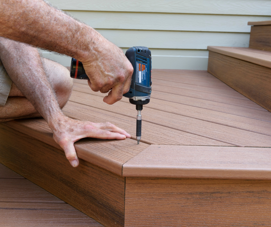 Hexagon Deck Stairs