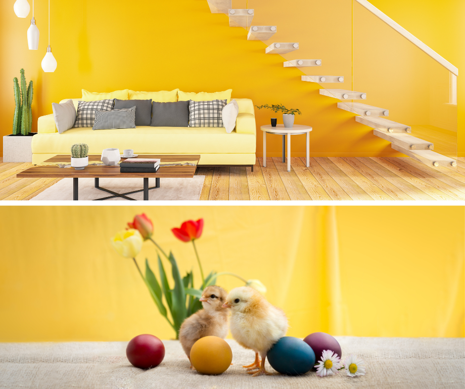 Easter Staircase Decorating Ideas