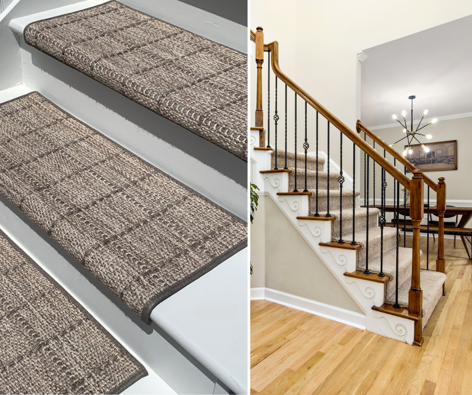 Decorative Carpet Stair Treads