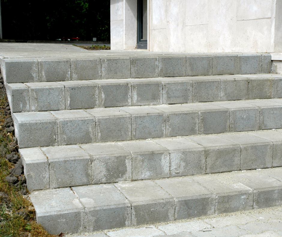 Outdoor Stair Treads for Concrete Steps