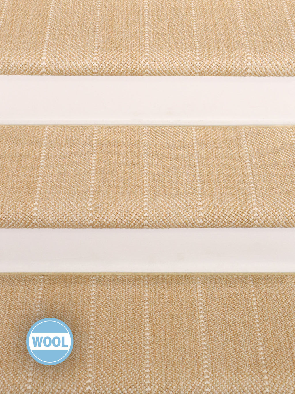 Oak Valley Sisal Wool Blend, Seagrass Stair Treads