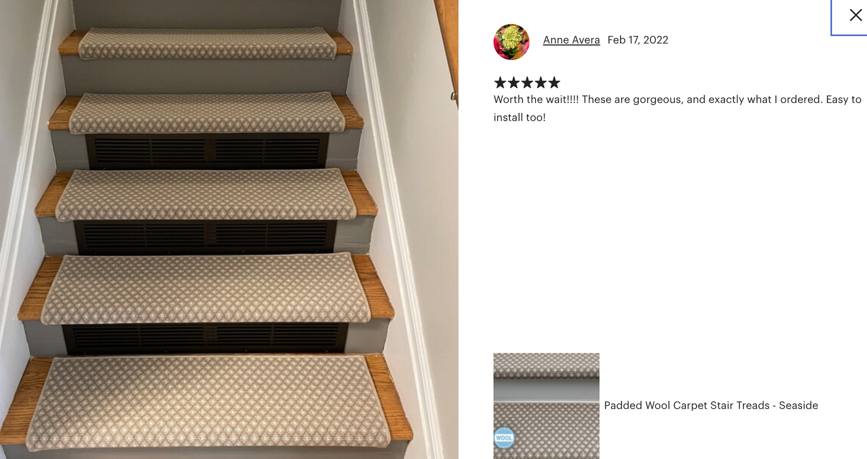 Oak Valley Seaside Attractive Stair Treads Oak Valley Designs