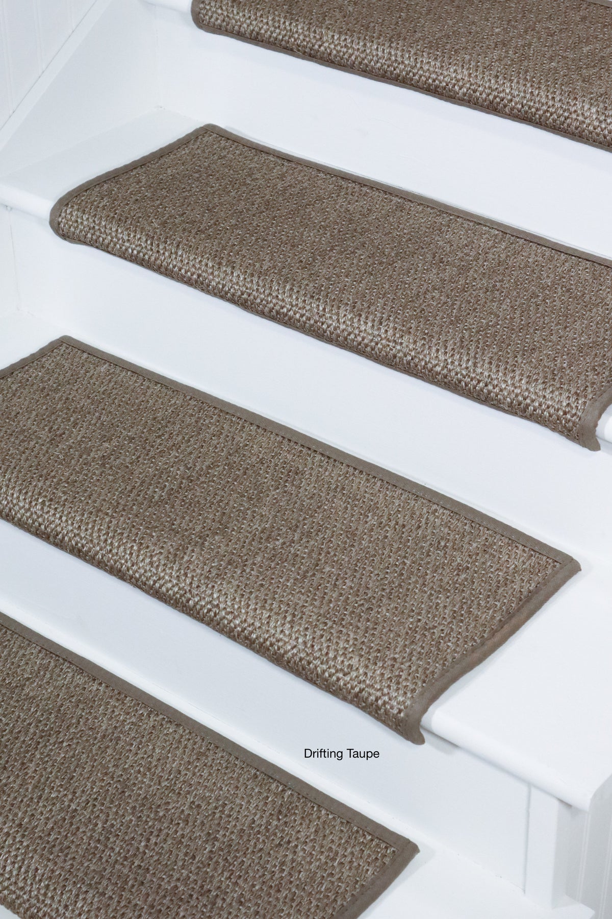 Classic Sisal EcoFriendly, Safe Stair Treads Oak Valley Designs